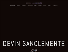 Tablet Screenshot of devinsanclemente.com